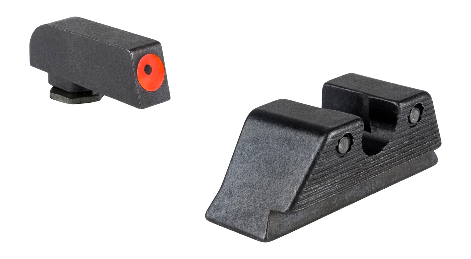 Trijicon HD Night Sights with orange front outline for large-frame Glock MOS pistols