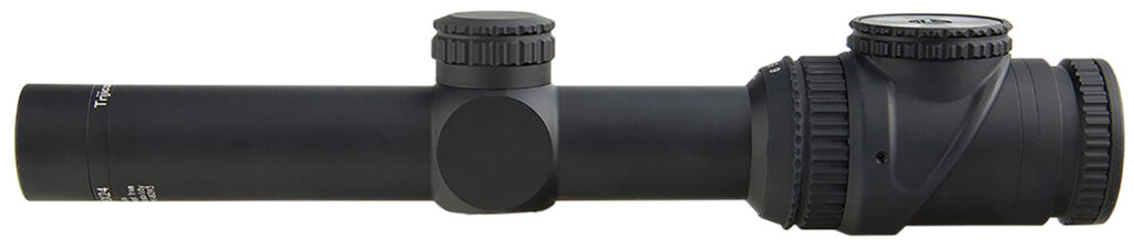 Trijicon AccuPoint 1-6×24 Riflescope, Green Triangle Post Reticle, Matte Black - scope exterior view