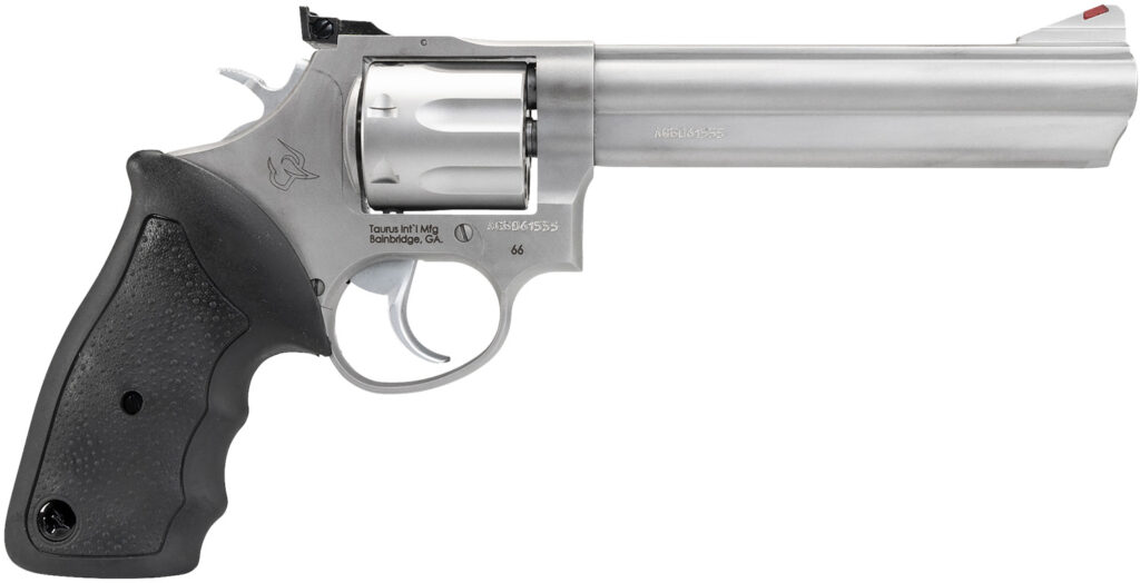 Taurus 66, .357 Magnum Revolver, 6" Barrel, Stainless Steel, 7-Round