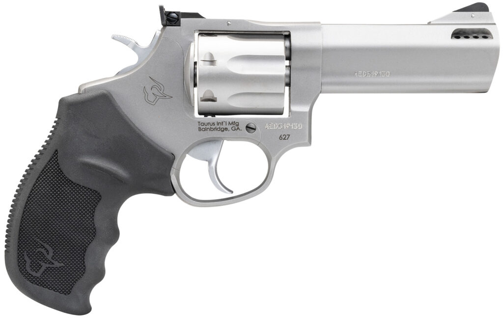 Taurus Tracker 627, .357 Magnum Revolver, 4" Barrel, Stainless Steel, Ported, 7-Round