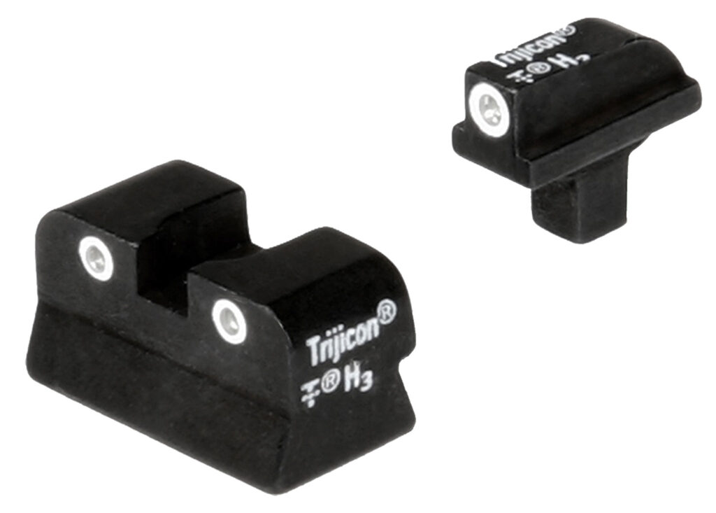 Trijicon Bright & Tough Night Sight Set for Colt 1911, .125-Inch Tang