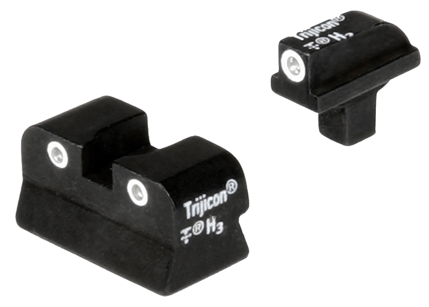 Trijicon Bright & Tough Night Sight Set for Colt 1911, .125-Inch Tang
