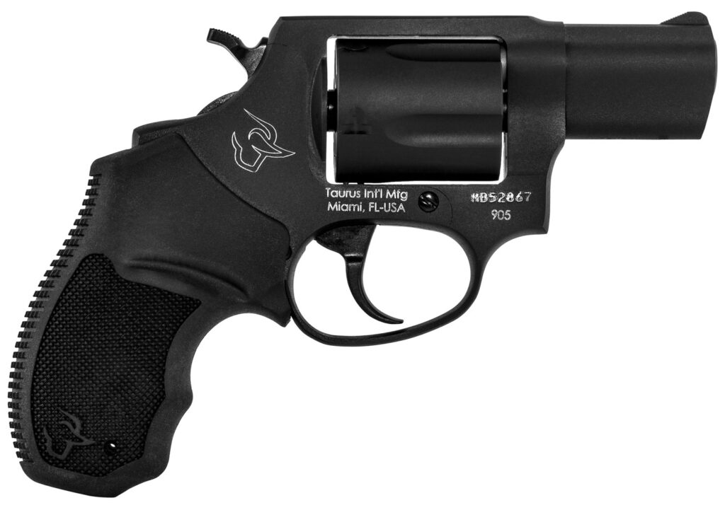 Taurus 905, 9mm Revolver, 2" Barrel, Black, 5-Round