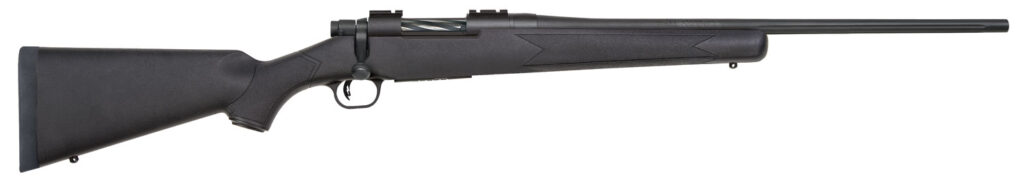 Mossberg Patriot, 6.5 Creedmoor Bolt-Action Rifle, 22", Matte Blue/Black Synthetic, 5+1