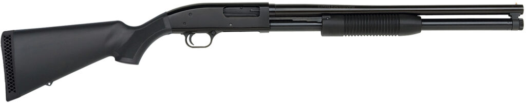 Mossberg Maverick 88 Security, 12 Gauge Pump-Action Shotgun, 20", Matte Blue/Black Synthetic, 7-Round