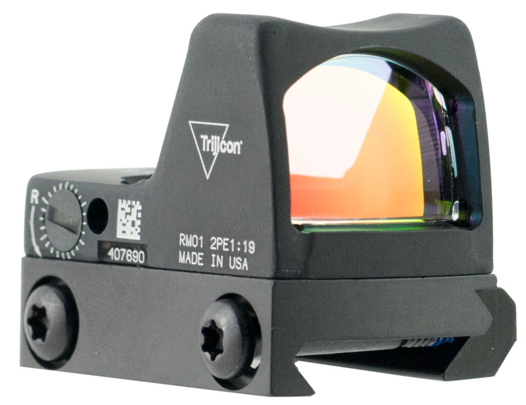 Trijicon RMR Type 2 3.25 MOA Red Dot Reflex Sight, Automatic LED, RM33 Low Mount, Black