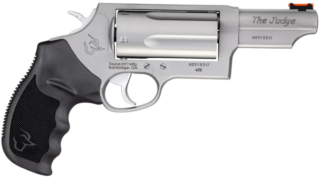 Taurus Judge Magnum, .45 Colt/.410 Bore Revolver, 3" Barrel, Stainless Steel, 5-Round