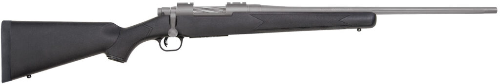 Mossberg Patriot, .308 Win Bolt-Action Rifle, 22", Stainless Cerakote/Black Synthetic, 5+1