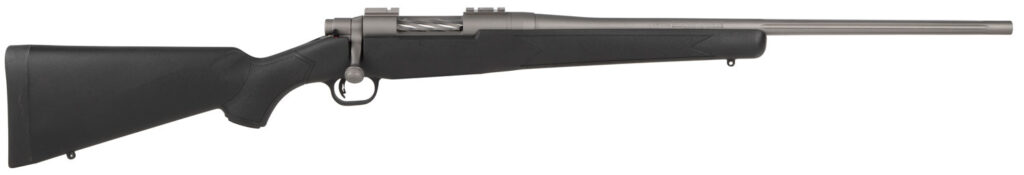 Mossberg Patriot, 6.5 Creedmoor Bolt-Action Rifle, 22", Stainless Cerakote/Black Synthetic, 5+1