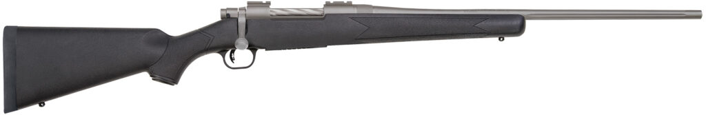Mossberg Patriot, .30-06 Springfield Bolt-Action Rifle, 22", Stainless Cerakote/Black Synthetic, 5+1