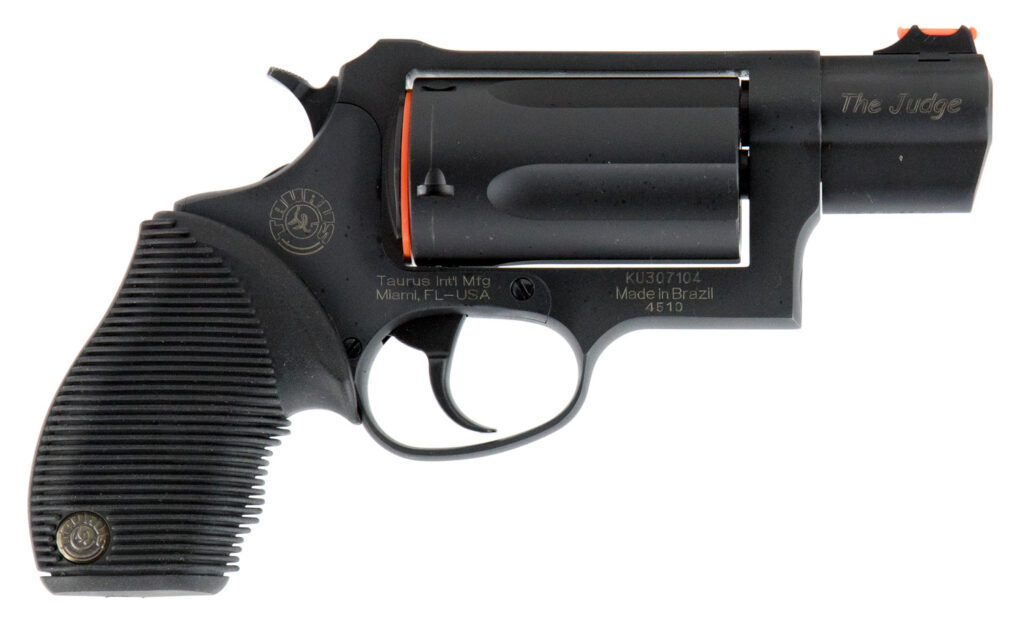 Taurus Judge Public Defender, .45 Colt/.410 Bore Revolver, 2" Barrel, Black, 5-Round