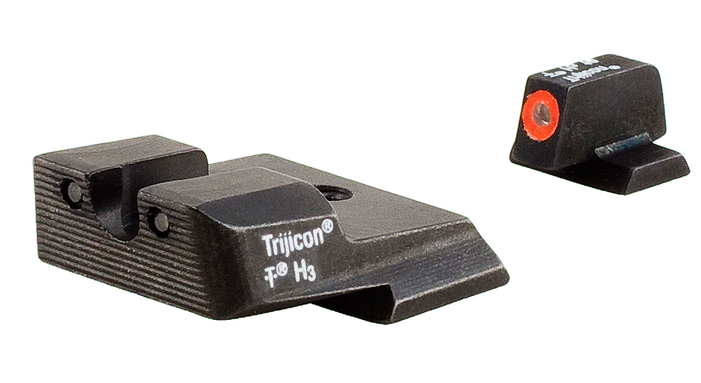 Trijicon HD Night Sight Set for Smith & Wesson M&P, Orange Front Outline