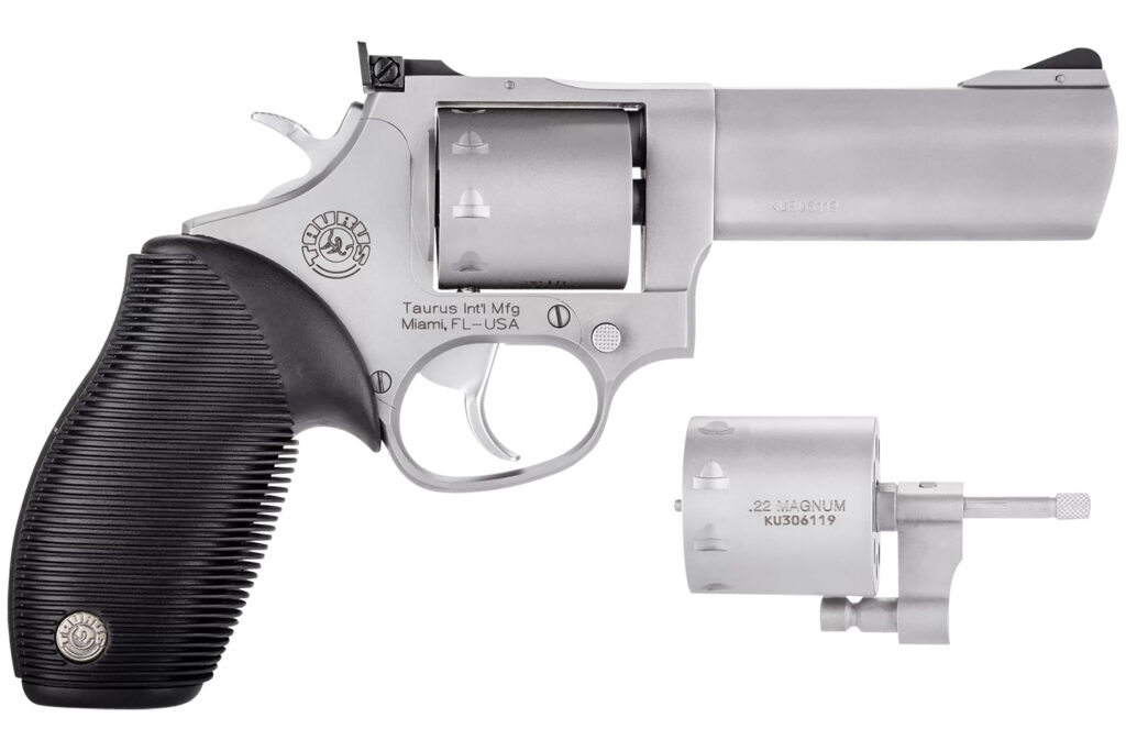 Taurus Tracker 992, .22 LR/.22 WMR Revolver, 4" Barrel, Stainless Steel, 9-Round