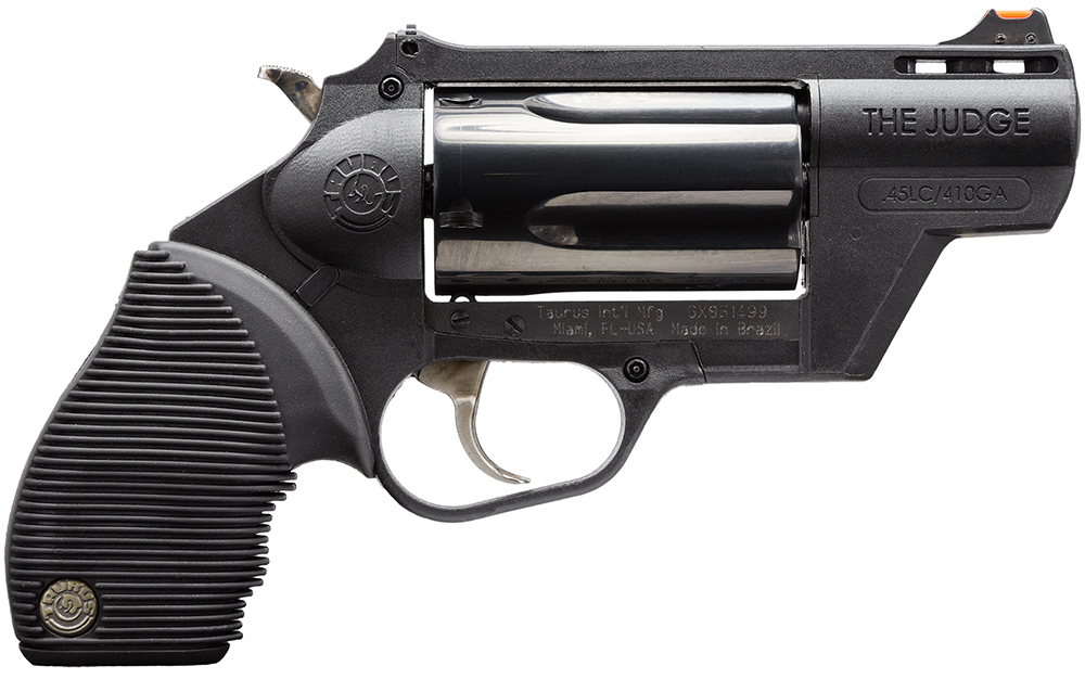 Taurus Judge Public Defender Polymer, .45 Colt/.410 Bore Revolver, 2.5" Barrel, Black, 5-Round