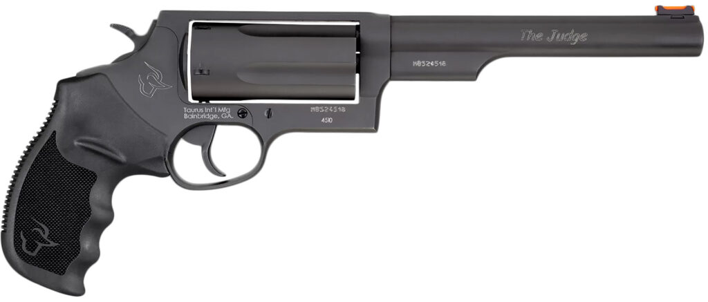 Taurus Judge Magnum, .45 Colt/.410 Bore Revolver, 6.5" Barrel, Black, 5-Round