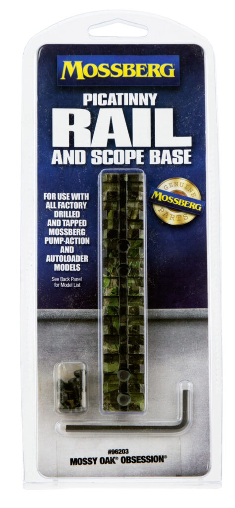 Mossberg Shotgun Picatinny Rail/Scope Mount, Mossy Oak Obsession