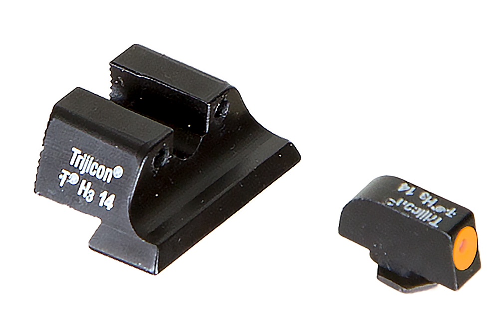 Trijicon HD Night Sight Set for Large-Frame Glock, Orange Front Outline