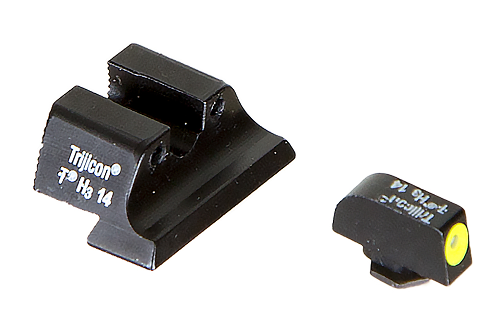 Trijicon HD Night Sight Set for Large-Frame Glock, Yellow Front Outline