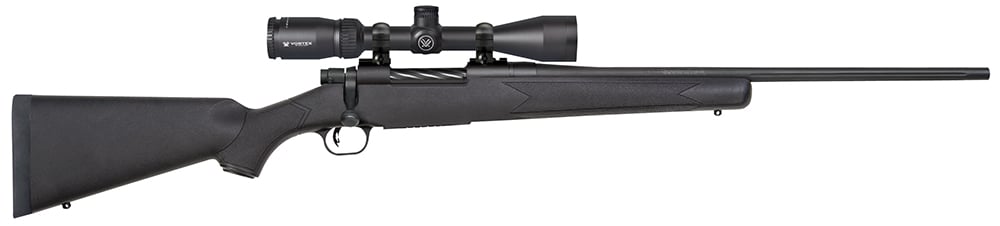Mossberg Patriot Vortex Scoped Combo, .270 Win Bolt-Action Rifle, 22", Matte Blue/Black Synthetic, 5+1