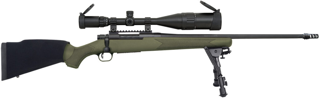Mossberg Patriot Night Train, .308 Win Bolt-Action Rifle, 22", OD Green/Black Synthetic, 5+1