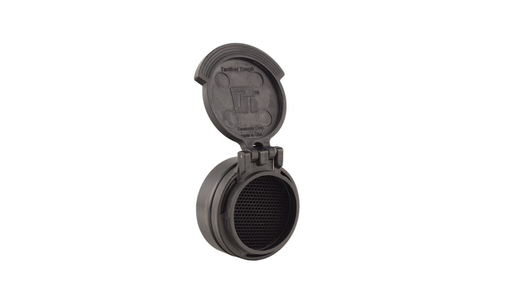 Trijicon MRO Anti-Reflection Device with Objective Lens Flip Cap - cap open