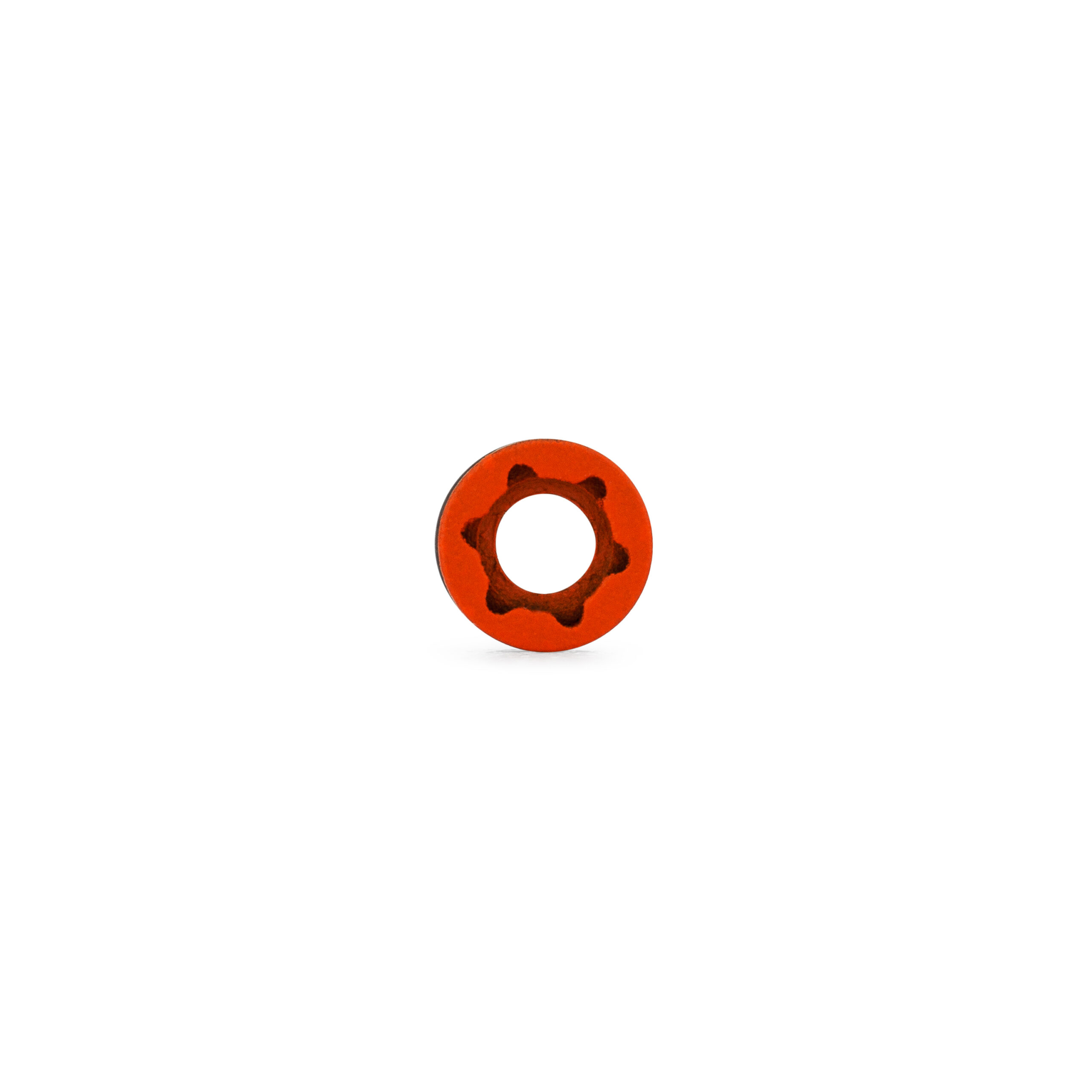Trijicon DI Night Sight Replacement Retainer Pack, Orange - orange retainer face detail