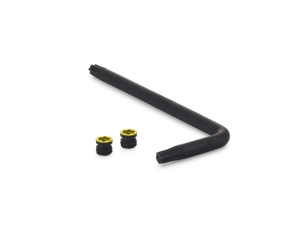 Trijicon DI Night Sight Replacement Retainer Pack, Yellow - two retainers and T10 L-key