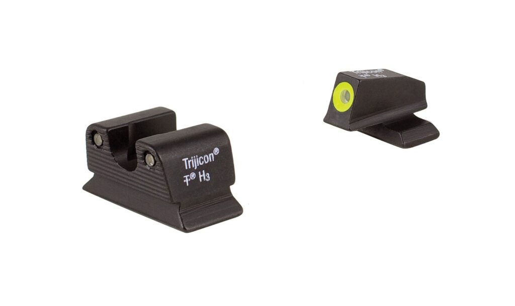 Trijicon HD Night Sight Set for Beretta PX4, Yellow Front Outline