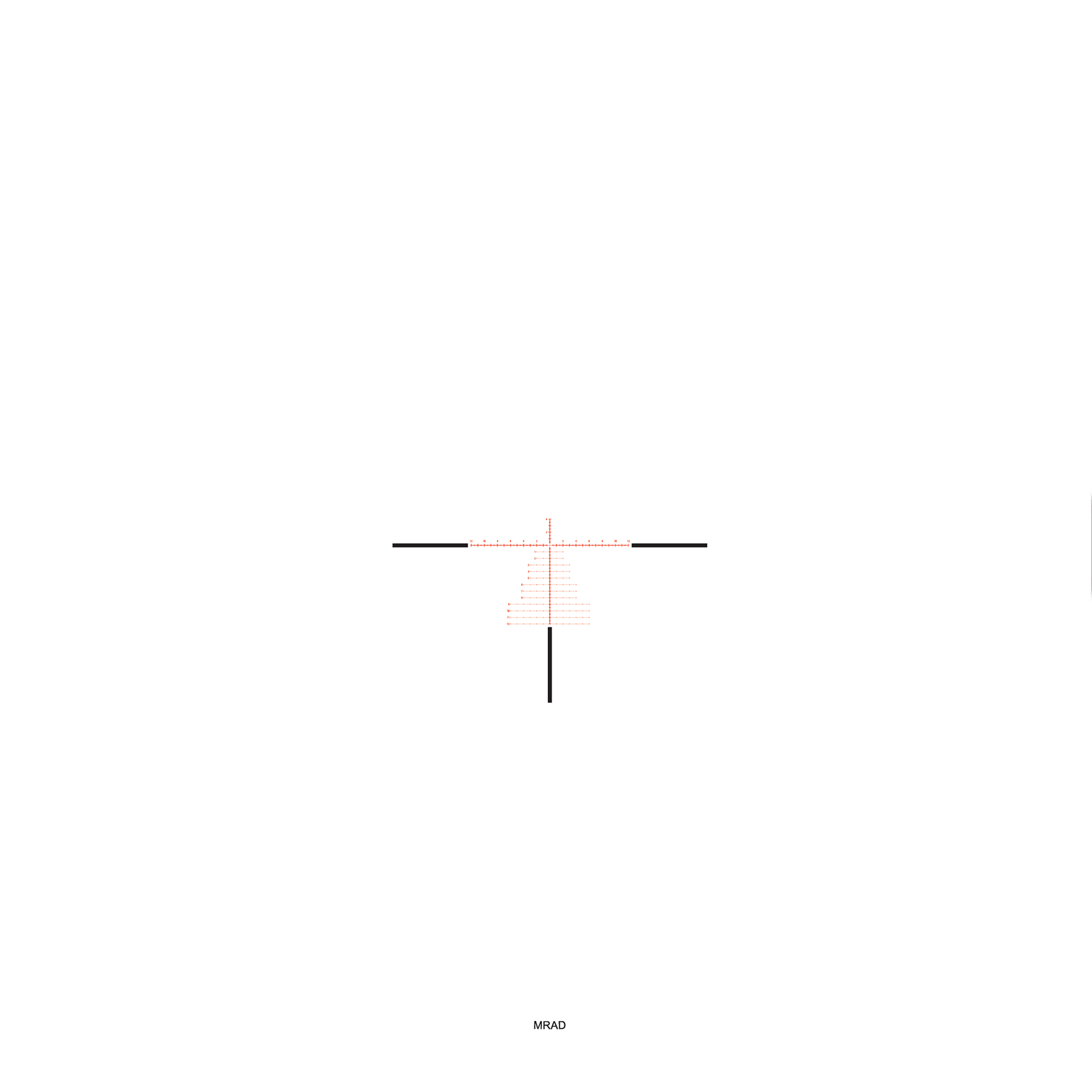 Trijicon Credo 2-10x36 MRAD Precision Tree reticle - red illumination