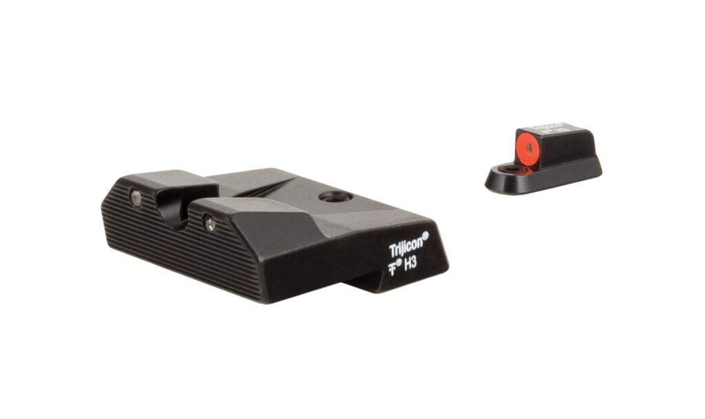 Trijicon HD Night Sight Set for CZ P-10/P-10C, Orange Front Outline