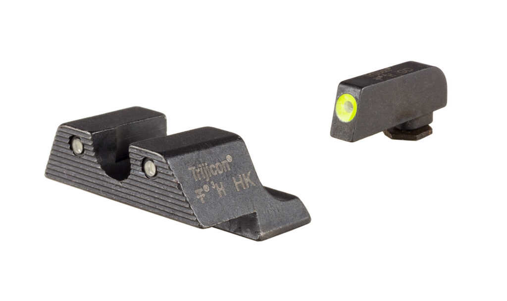 Trijicon HD XR Night Sight Set for Standard-Frame Glock, Non-MOS, Yellow Front Outline