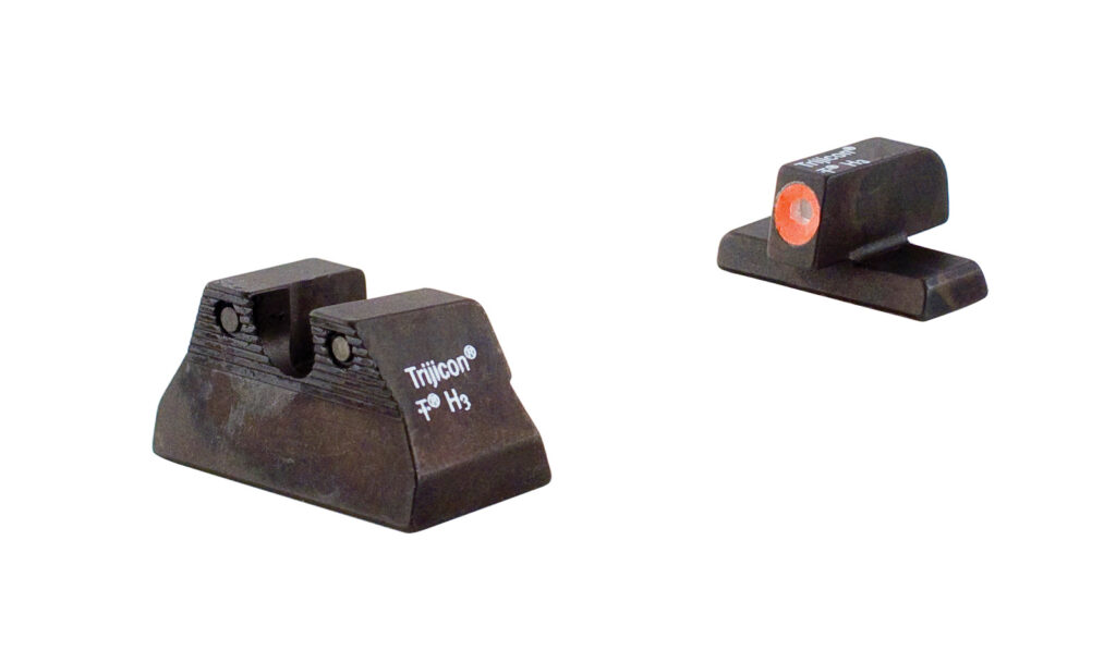 Trijicon HD Night Sight Set for H&K USP Compact, Orange Front Outline