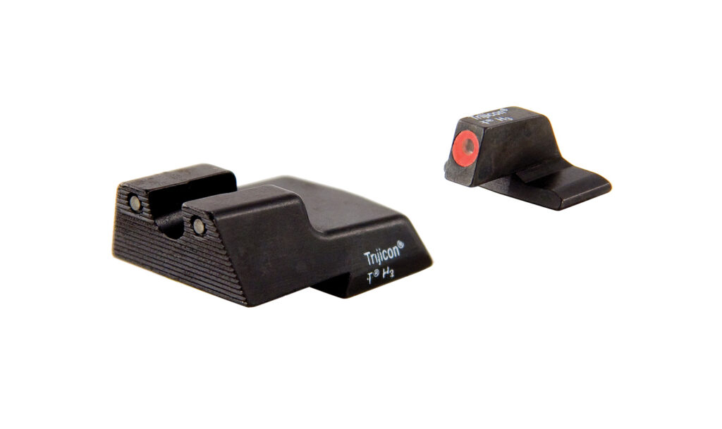 Trijicon HD Night Sight Set for H&K P30/HK45C/VP9, Orange Front Outline