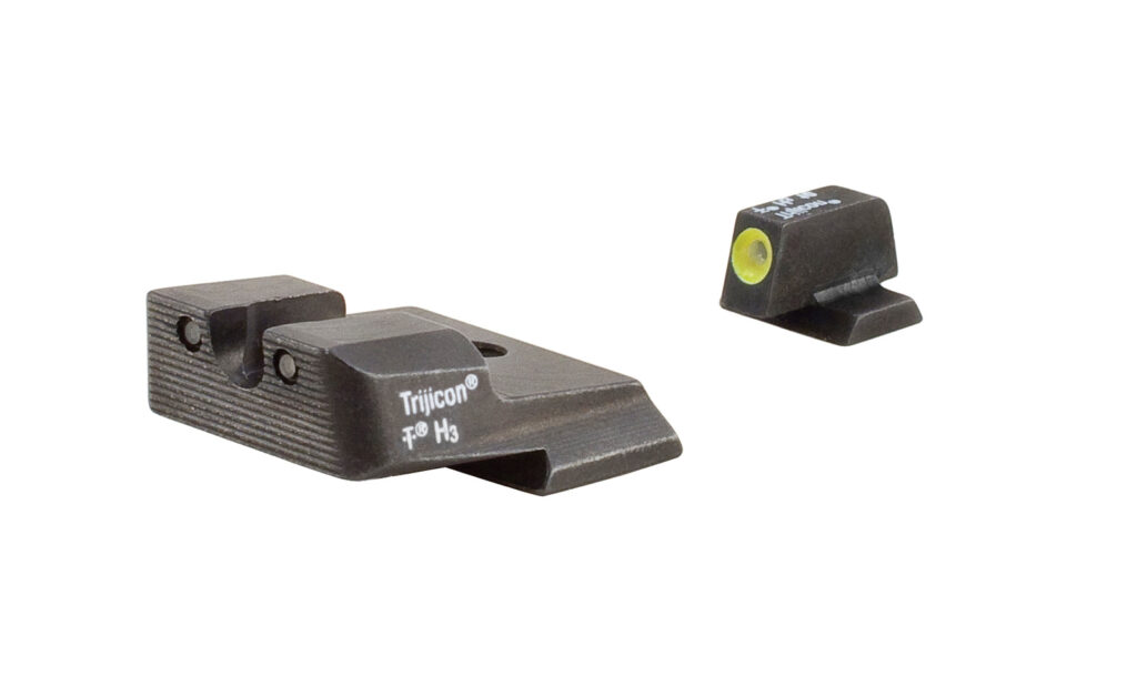 Trijicon HD Night Sight Set for Smith & Wesson M&P, Yellow Front Outline