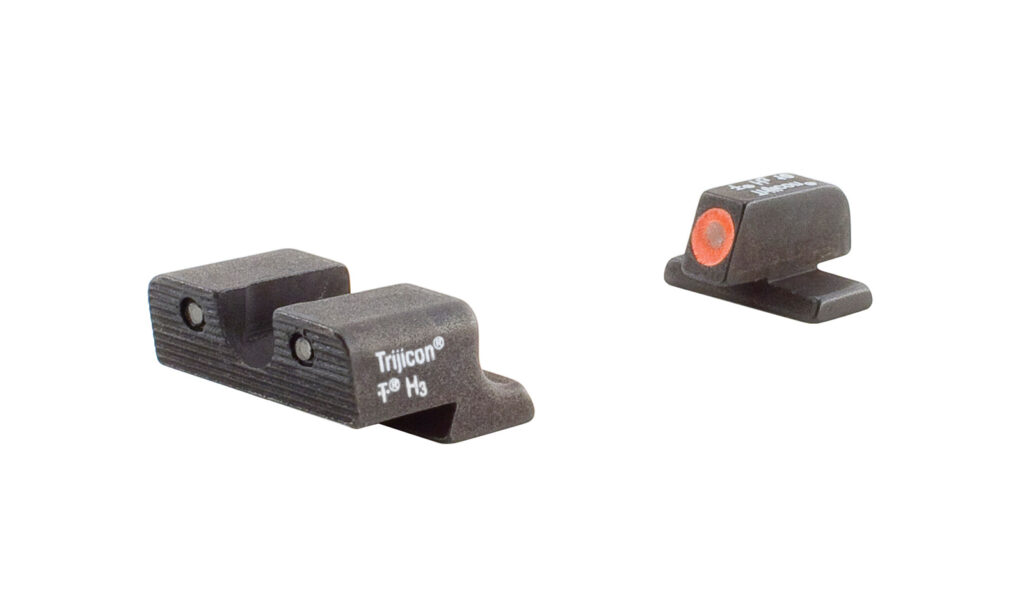 Trijicon HD Night Sight Set for Springfield XD, Orange Front Outline