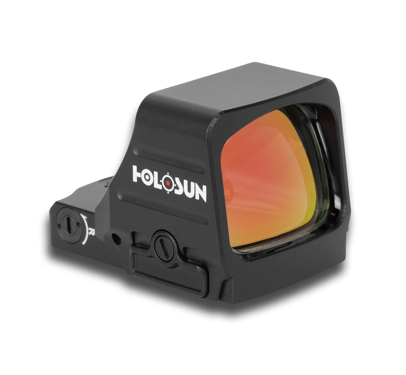 Holosun 507COMP competition pistol optic with its large open viewing window