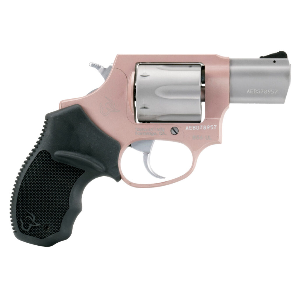 Taurus 856 Ultra Lite, .38 Special Revolver, 2" Barrel, Rose Gold/Stainless Steel, 6-Round