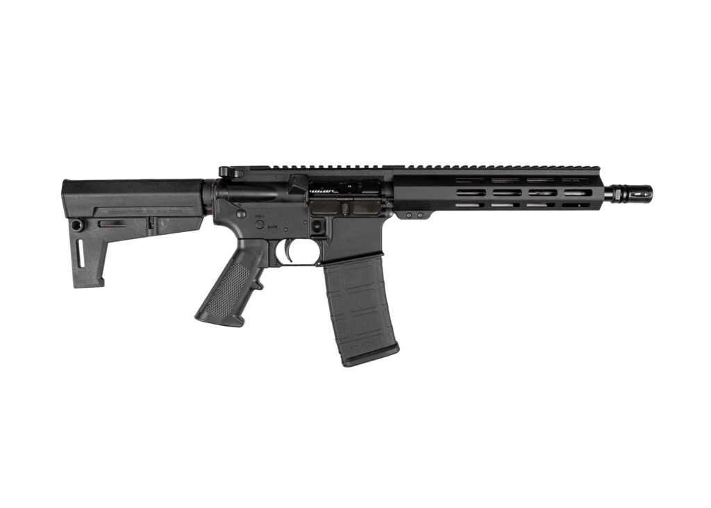 One Horse OH-15, .300 Blackout Pistol, 10.5", KAK Brace, Black, 30+1