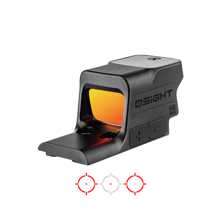 Osight SE Enclosed MOS Red Dot Sight, 2 MOA Dot and 32 MOA Circle