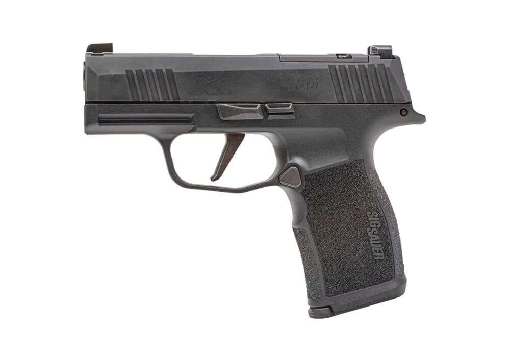 SIG Sauer P365X 9mm pistol, 3.1-inch barrel, X-series grip, left side