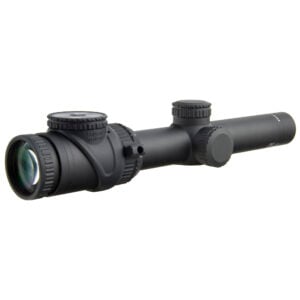 Trijicon AccuPoint TR25 1-6x24 scope with its fiber-optic illumination collector
