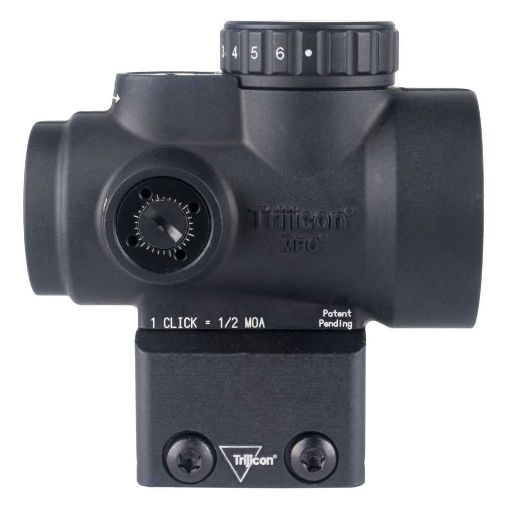 Trijicon MRO SD 1×25 2 MOA Red Dot Sight, Full Co-Witness Mount, Black