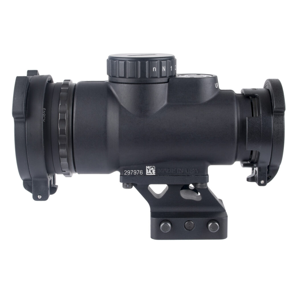 Trijicon MRO SD Patrol 1×25 2 MOA Red Dot Sight, Full Co-Witness Q-LOC Mount, Black