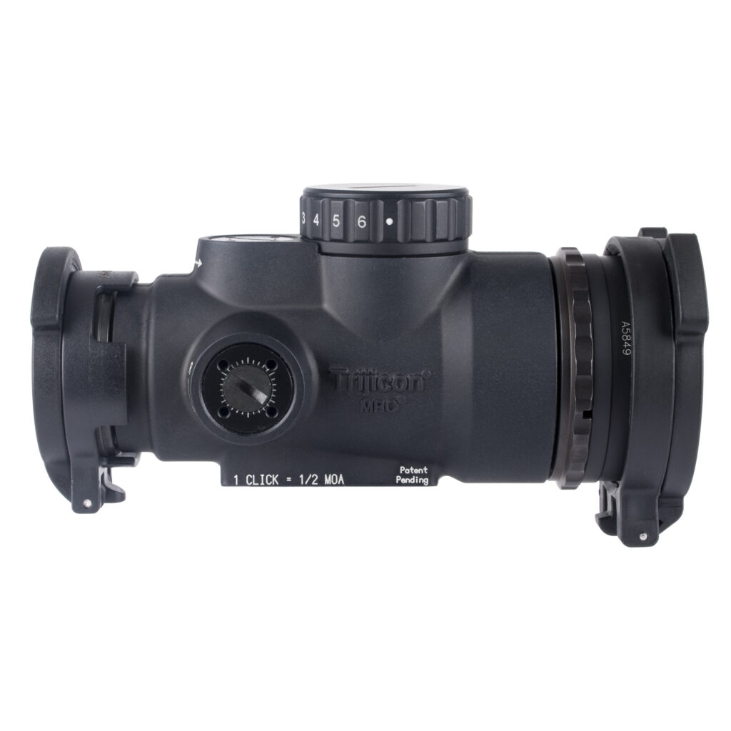 Trijicon MRO SD Patrol 1×25 2 MOA Red Dot Sight, No Mount, Black