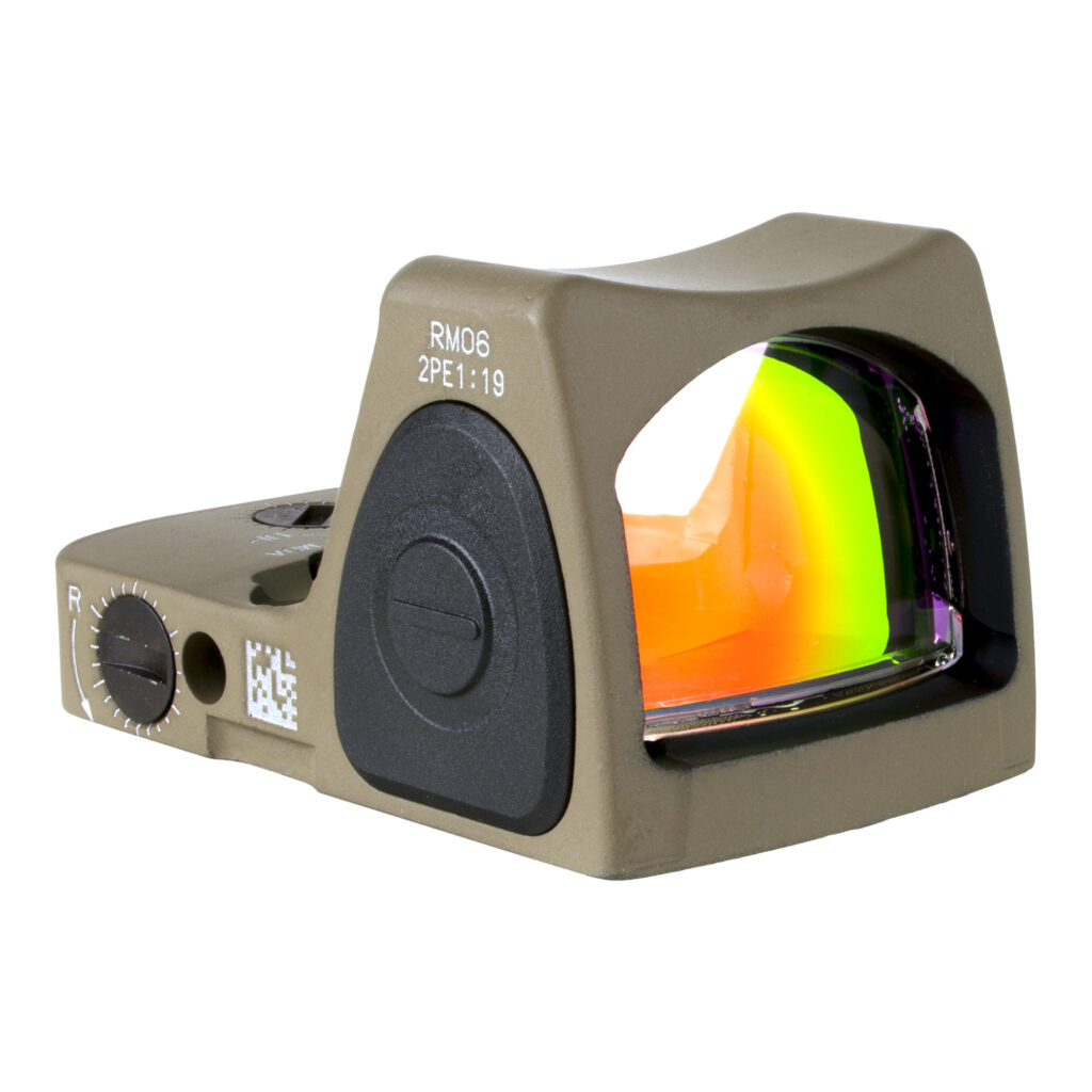 Trijicon Dual Defense RMR Type 2 Kit for SIG M17/M18, 3.25 MOA Red Dot, Tritium Night Sights, Flat Dark Earth