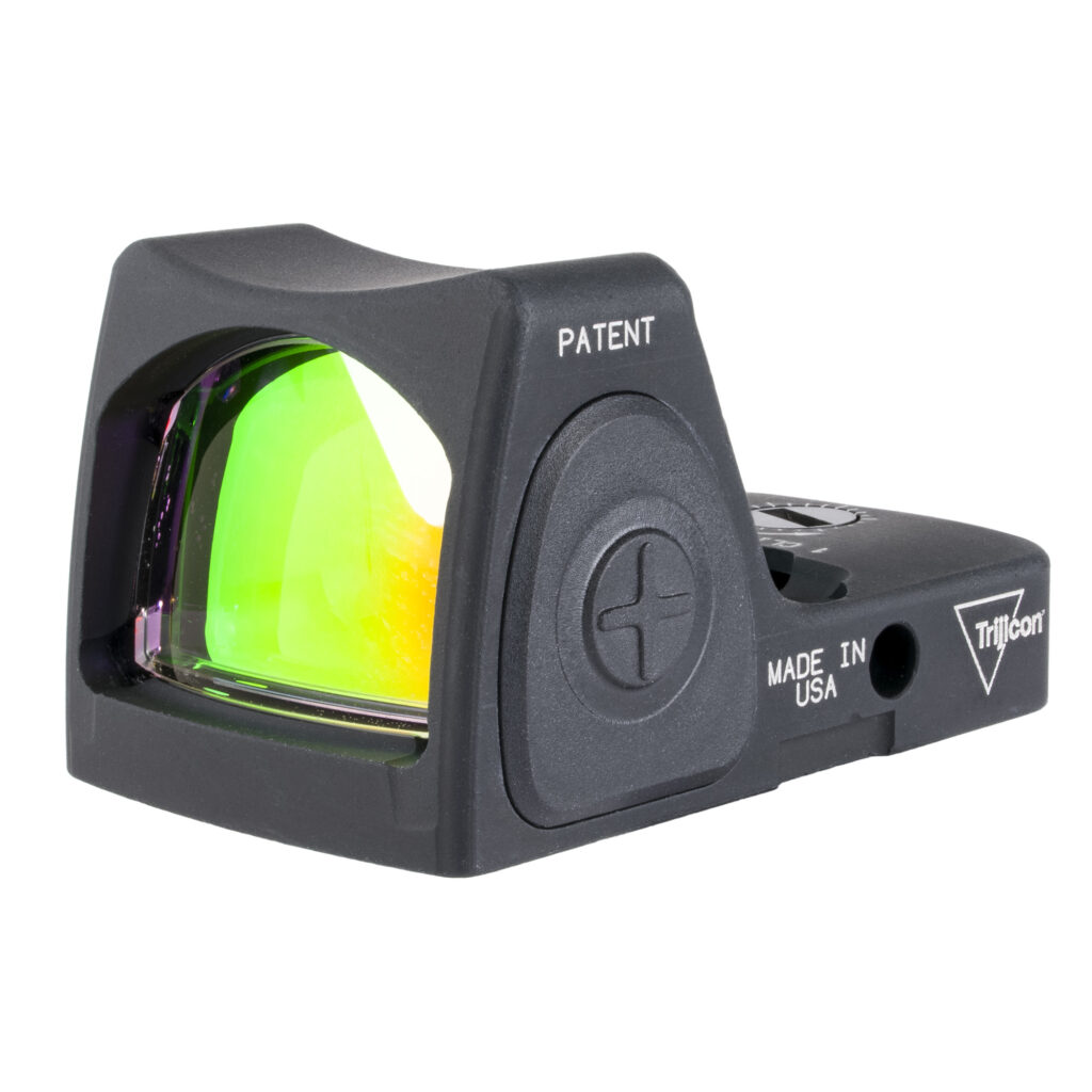 Trijicon Dual Defense RMR Type 2 Kit for SIG M17/M18, 3.25 MOA Red Dot, Non-Tritium Iron Sights, Black