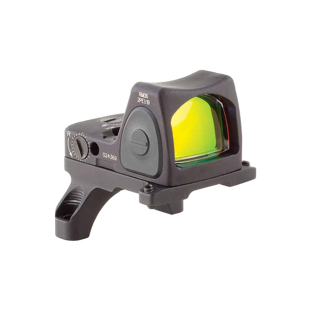 Trijicon RMR Type 2 3.25 MOA Red Dot Reflex Sight, Adjustable LED, RM35 ACOG Mount, Black