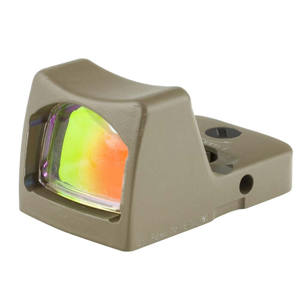 Trijicon RMR Type 2 3.25 MOA Red Dot Reflex Sight, Automatic LED, Flat Dark Earth