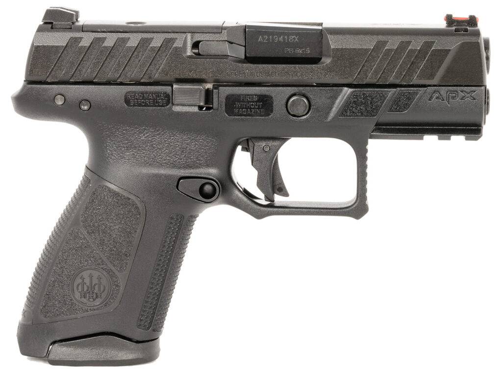 Beretta APX A1, 9mm Luger Pistol, 3.7" Barrel, Black, Optics Ready, 10+1 Capacity