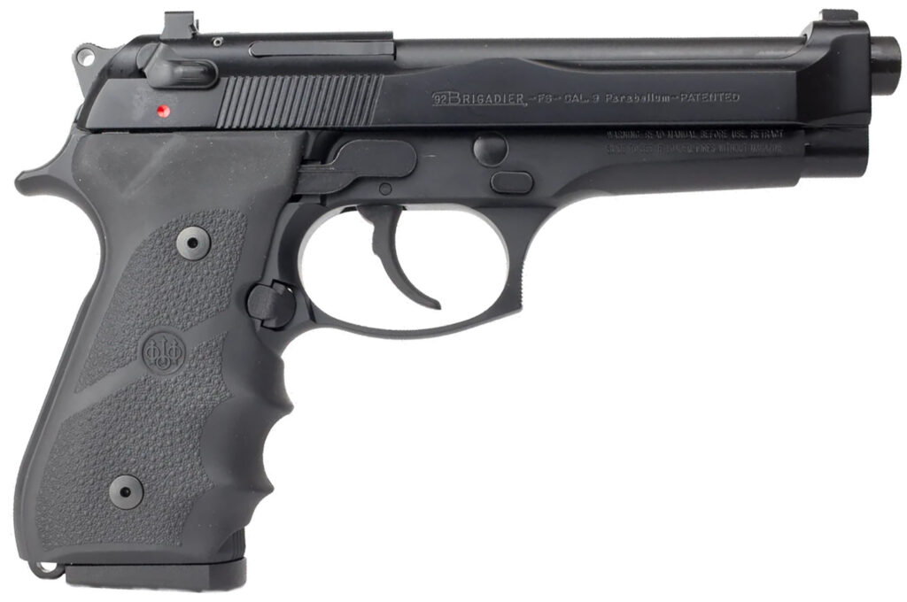 Beretta 92FS Brigadier, 9mm Luger Pistol, 4.7" Barrel, Black, 15+1 Capacity